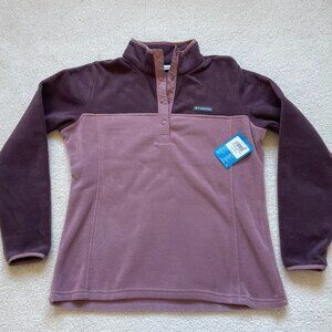 Columbia Women's Benton Springs Half Snap Pullover Fleece II Jacket, size Large